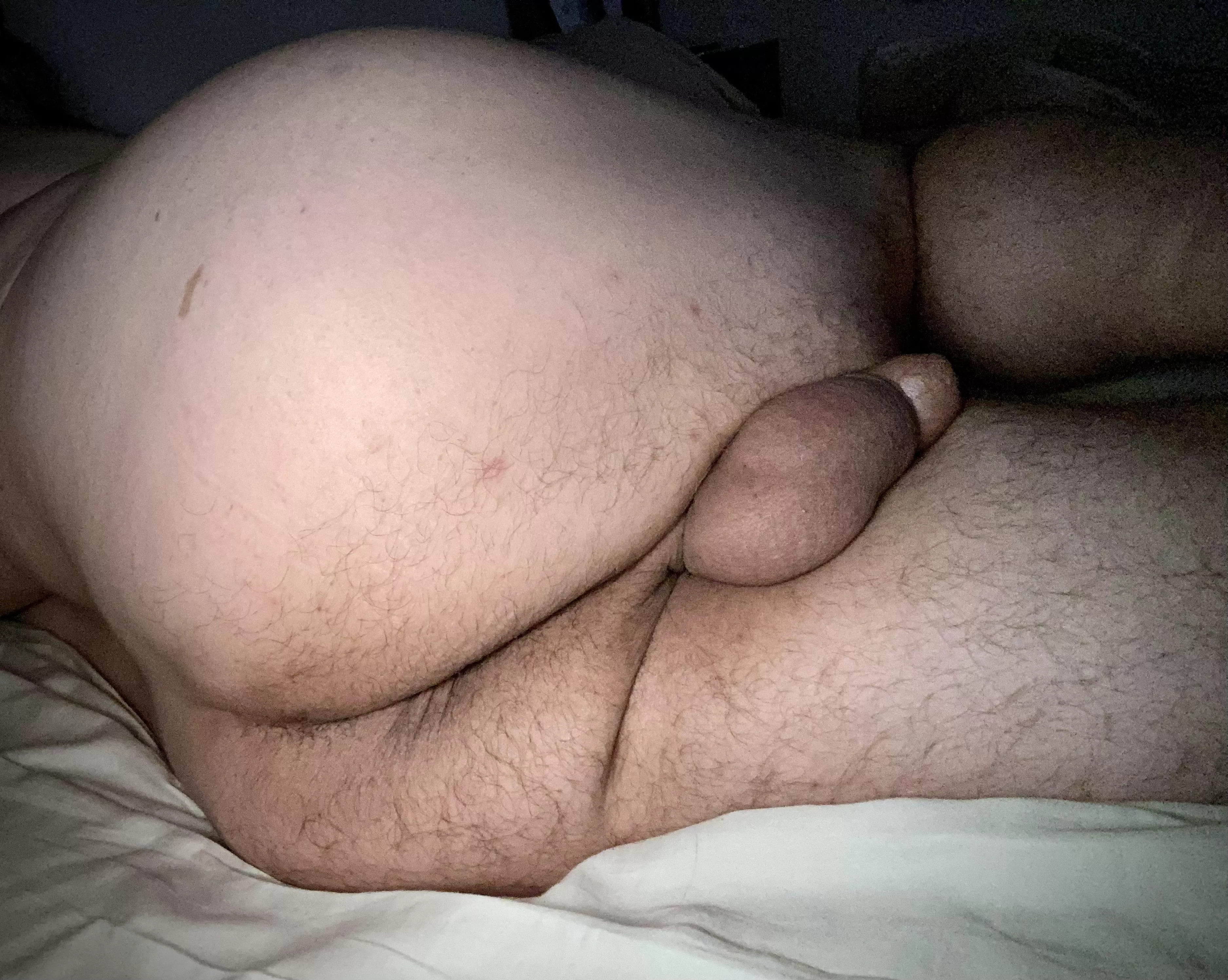 Not the furriest but it’s still a man ass.