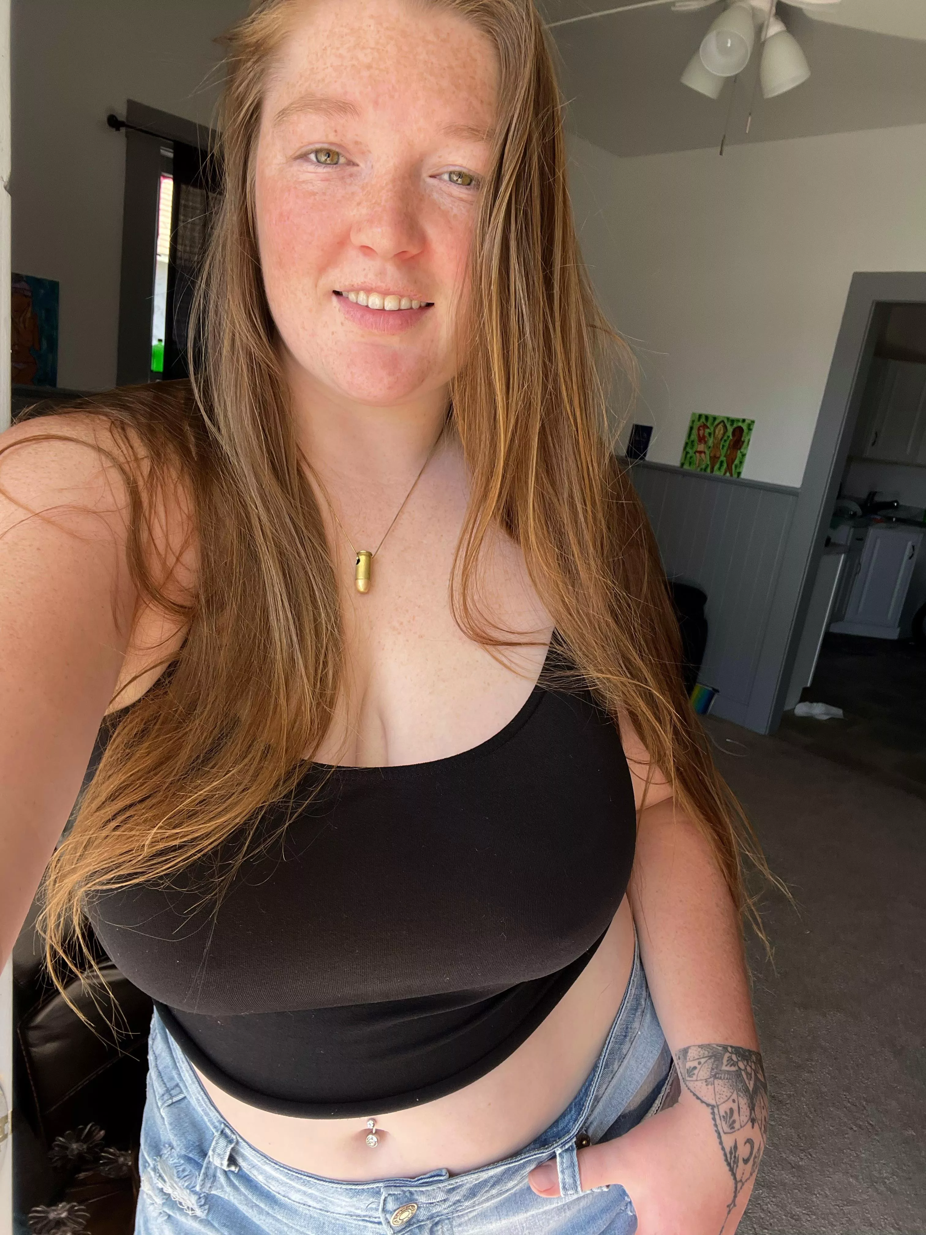 Nothin naughty just a redhead fresh out of bed