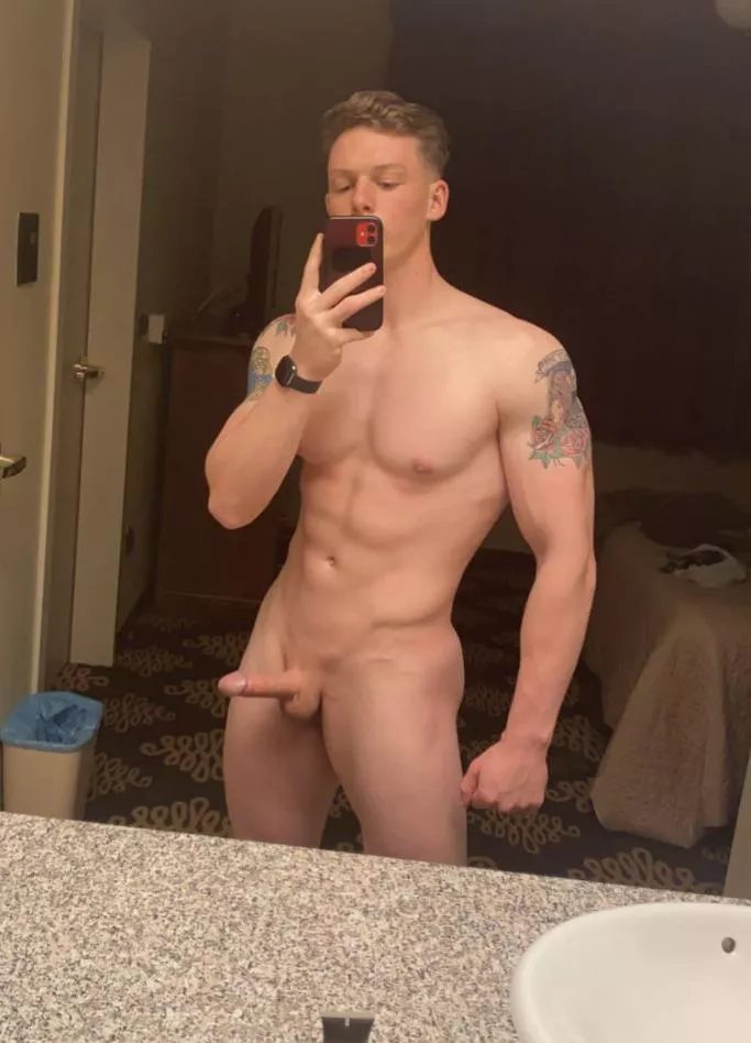 Nothing better than walking around the house naked.