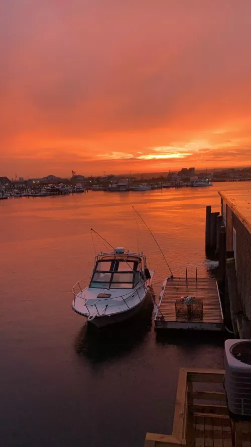 (OC) Amazing Sunset in Narragansett, RI