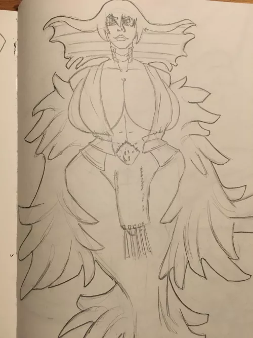[OC] Ragyo Futa Buldge Sketch