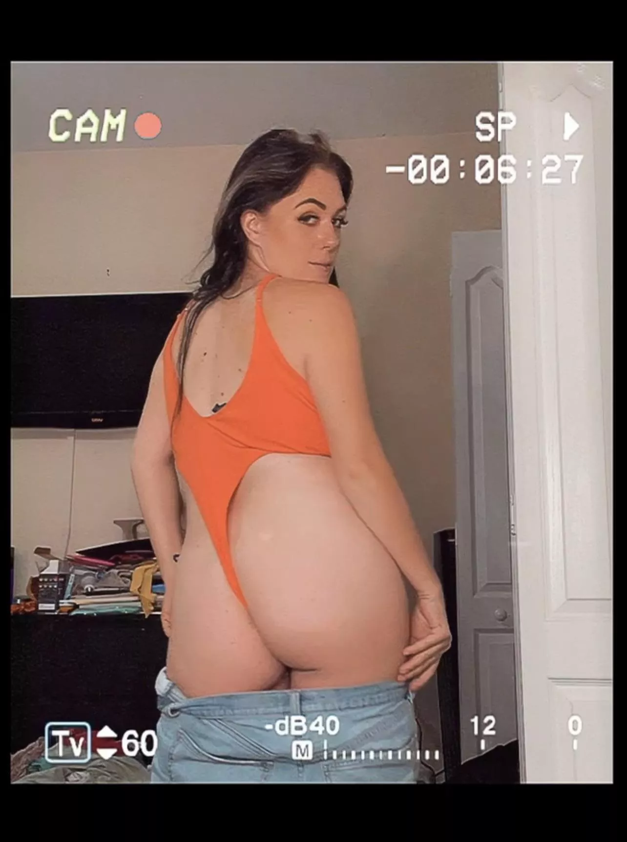 Oh, my pants just kind of came off…