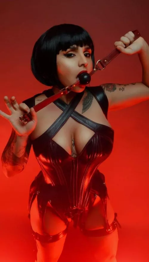 “Oh yes boy this gag is gonna look so pretty on you”😈 [F]