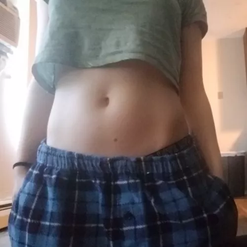 Old photo of my cute belly button ♡ [f]