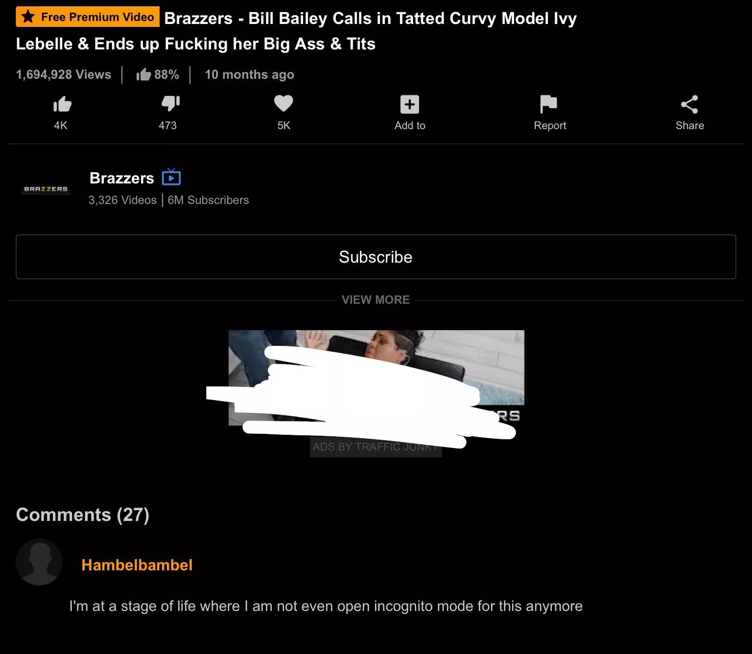 One day I’ll have the courage.