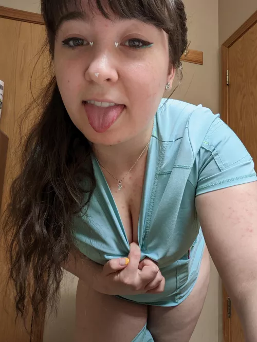 One of my coworkers said I look like a nymph today. what do you think?
