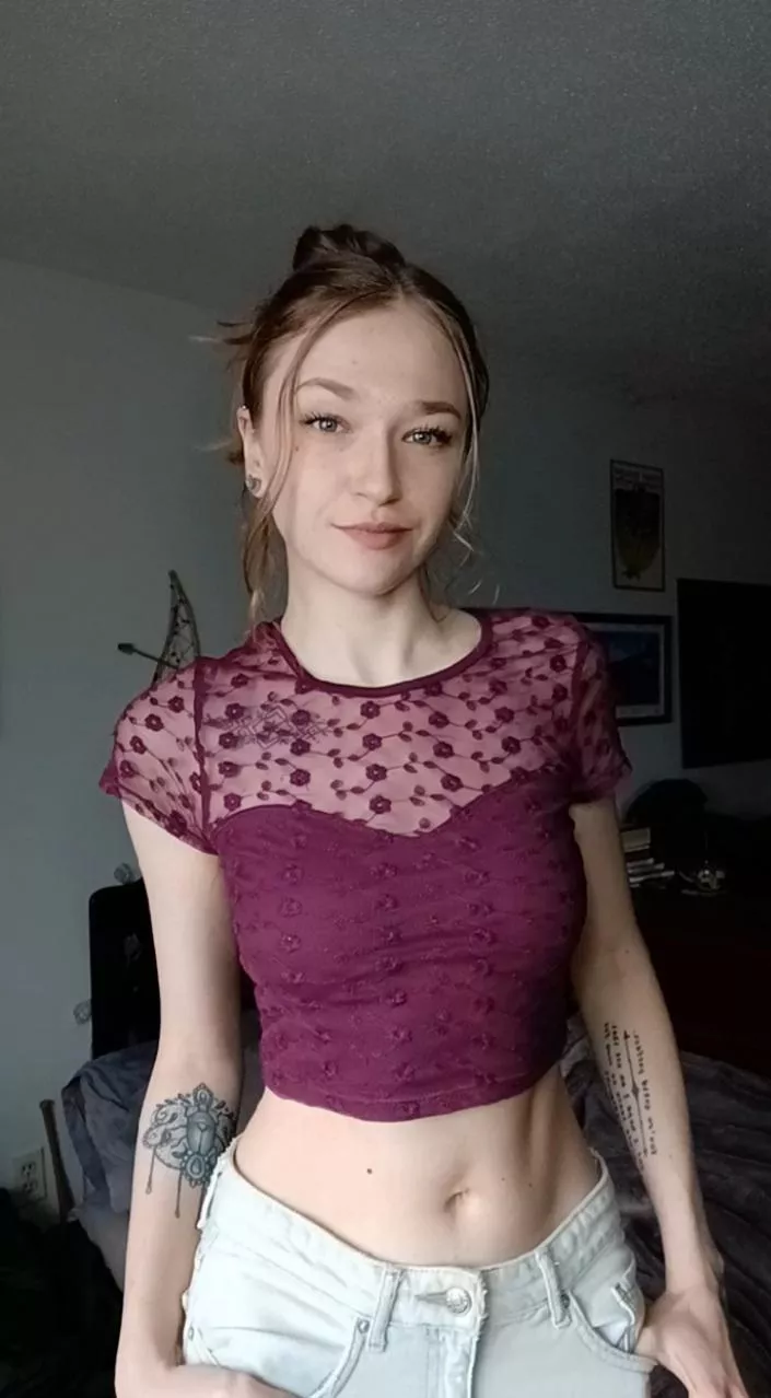 one of my most prized crop tops🥵