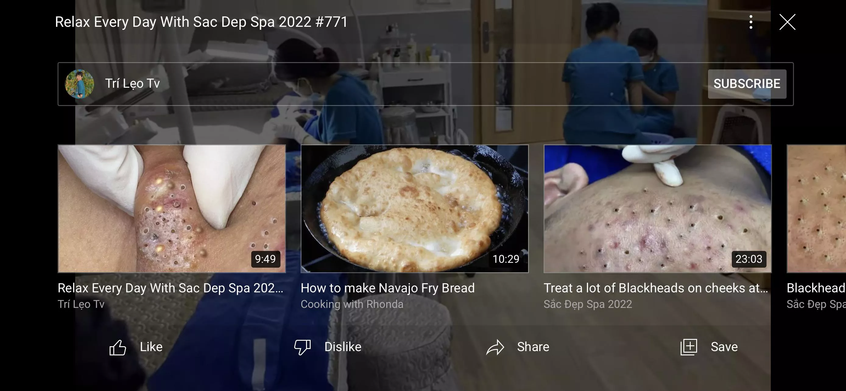 One of these things is not like the others, unless you’re a YouTube algorithm