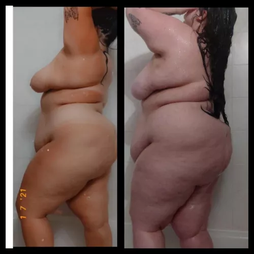 one year difference π I'm getting so big π