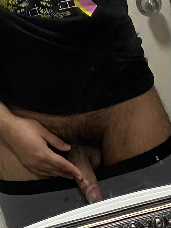 Only 18 and still semi hard 😈