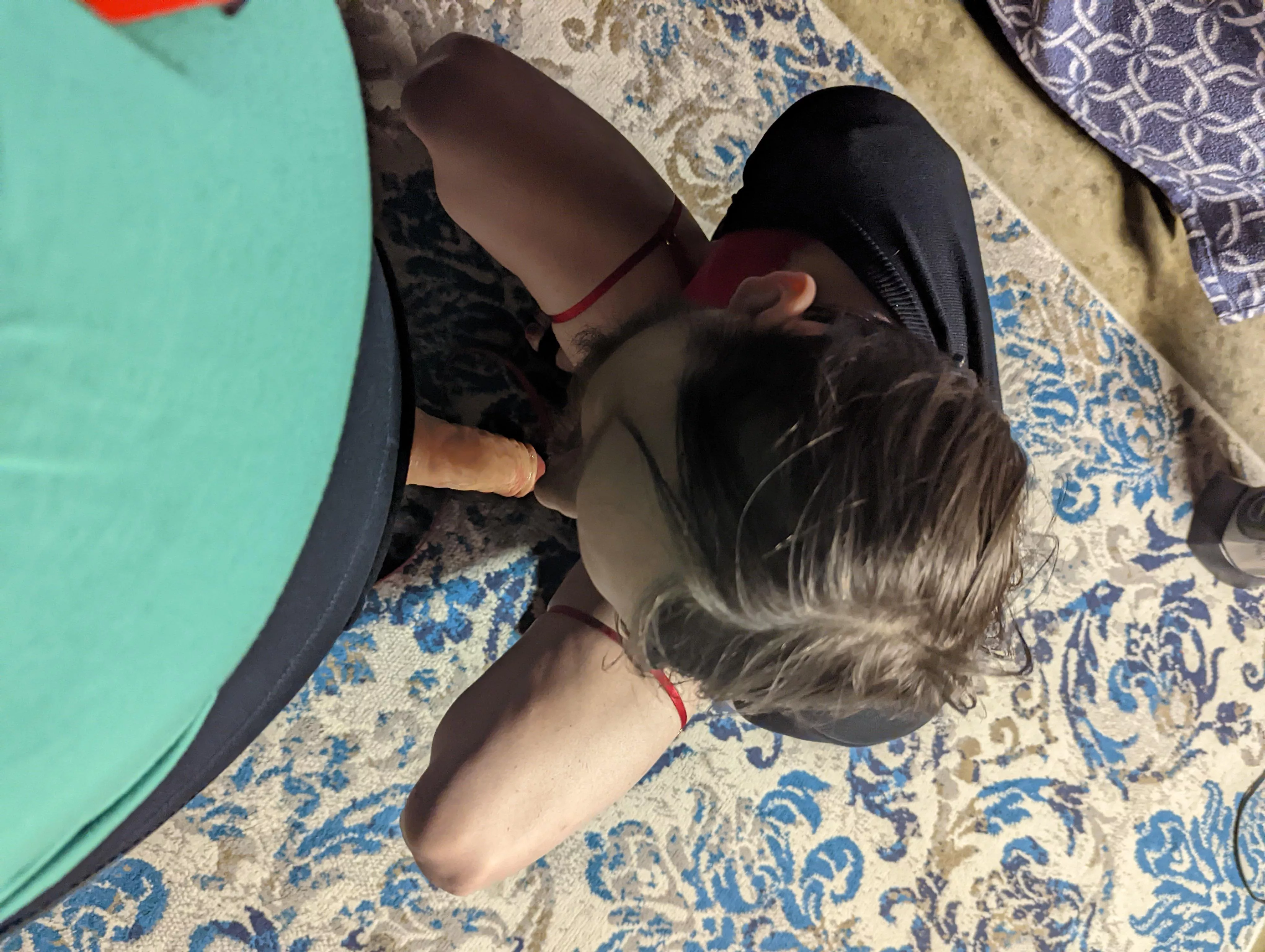 Open up little sissy it’s worship time