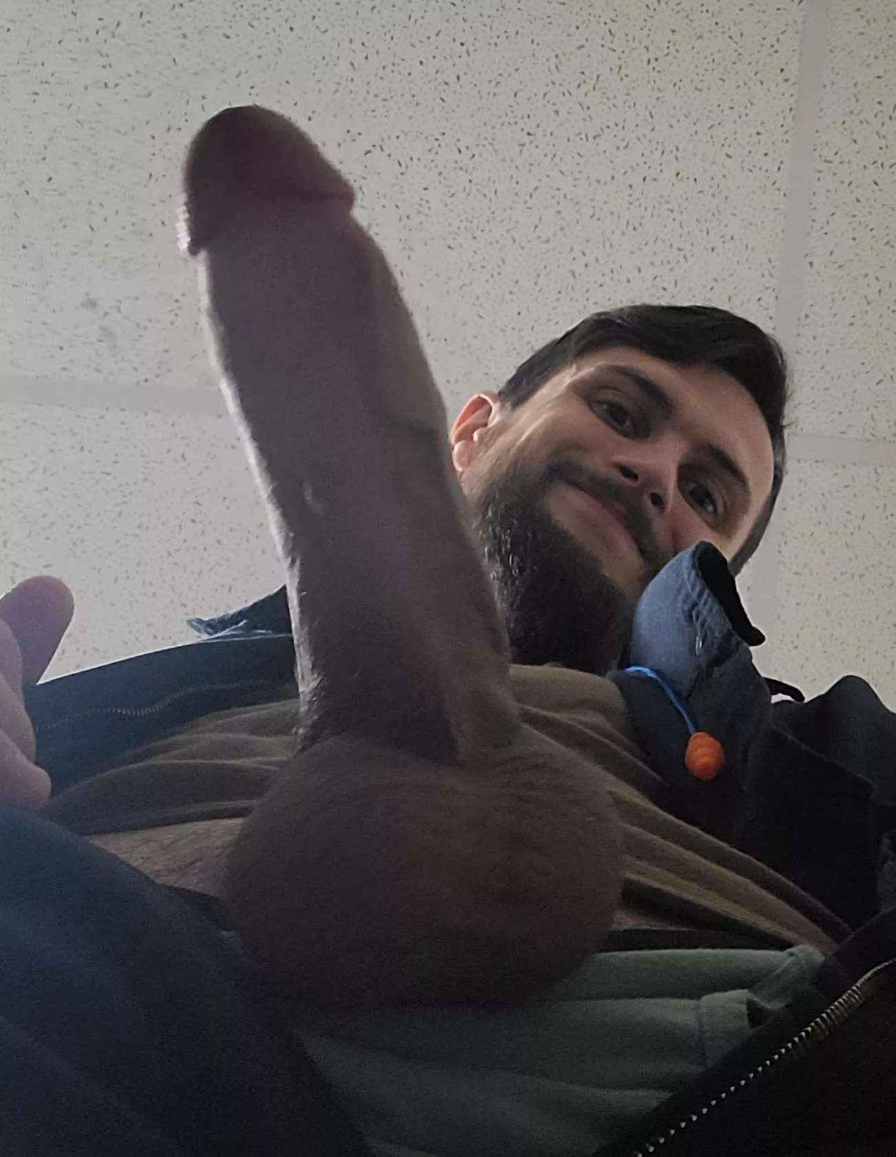 Open up or bend over. I'm sure you can take it all