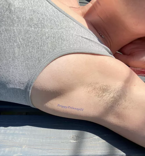 Outside armpits . 😁🔥