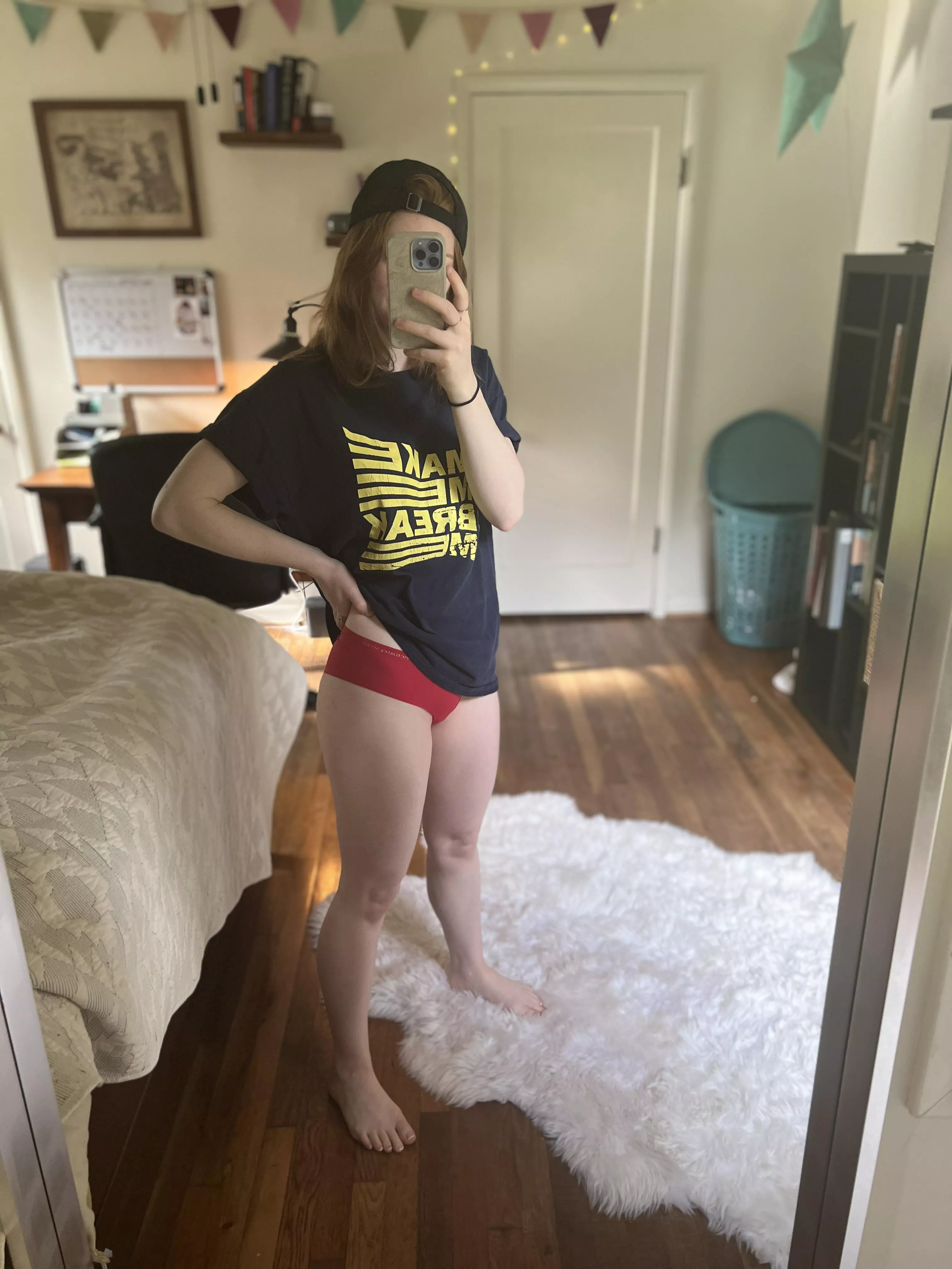 Oversized shirt a[f]ter our long hard night