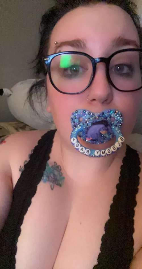 Paci time 💙🖤