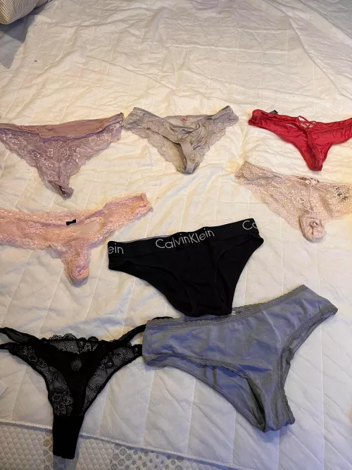 Panties i stole from my dates