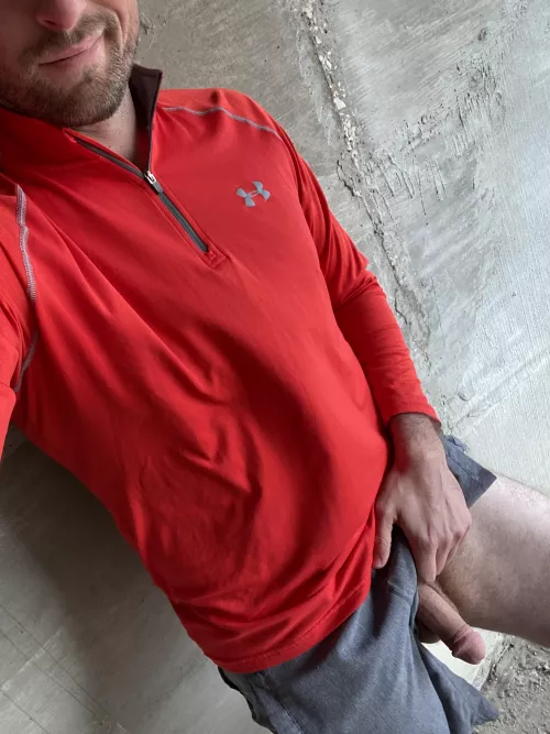 Paused my run for a quick breather