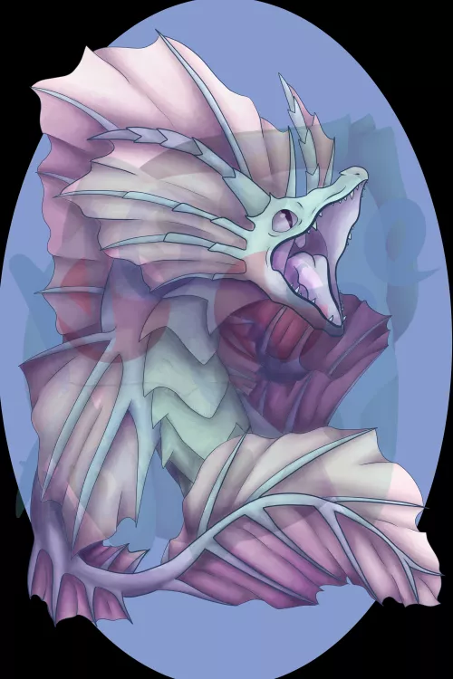 Pearl the Water Dragon, Commission art I did, COMMISSIONS OPEN~