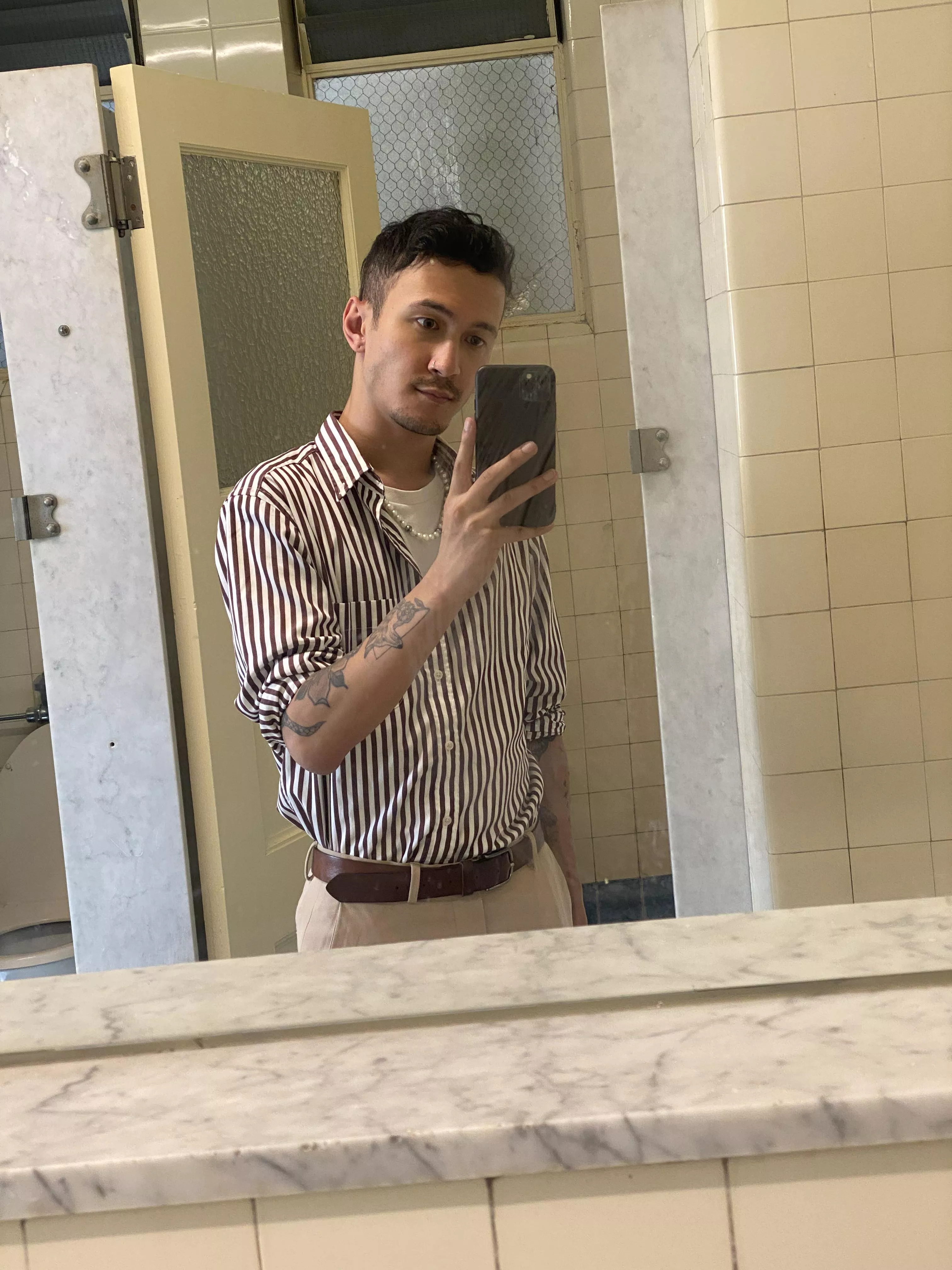 Pearls to work? Why not.