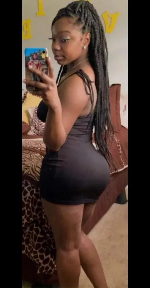 petite young ebony sweet chocolate poo poo with a Phat Apple Booty
