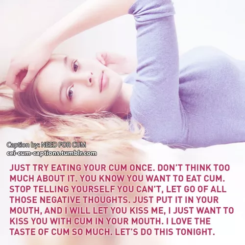 Photo Caption Dump | Just One Time is All it Takes to Fulfill Your Darkest and Yet Wonderful Fetish