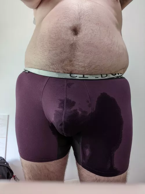 Pissed myself for the first time, I loved it