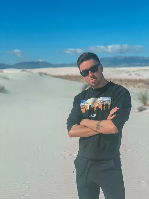 Pit stop in White Sands during my move from ATX to SF. So excited for this new chapter! 😎