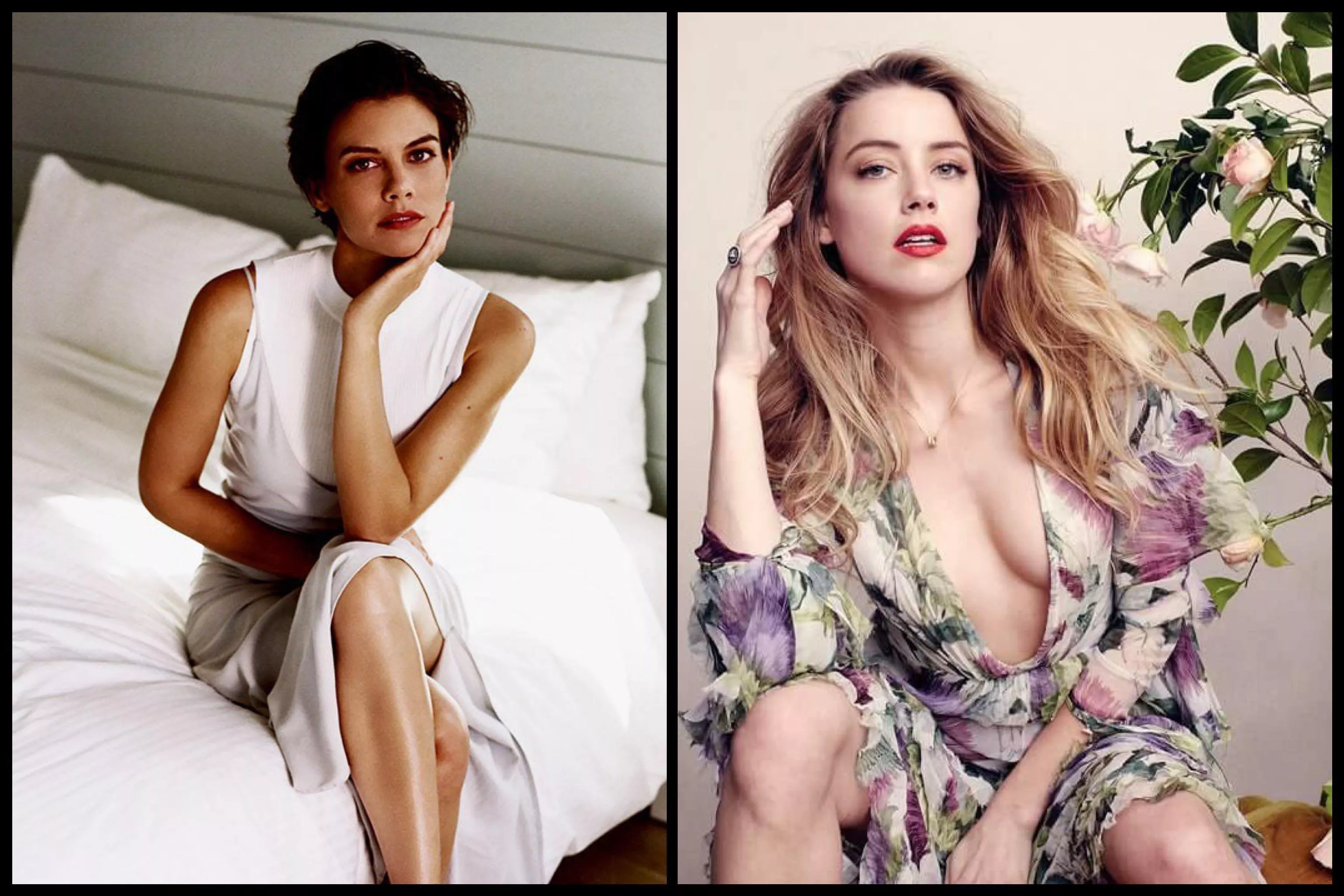 Please help me out and dom me as Lauren Cohan or Amber Heard.