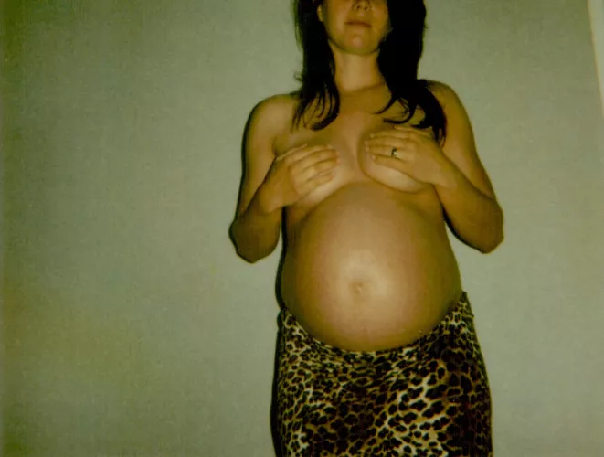 #polaroid #souvenir from my pregnancy, should i remove my hands ?