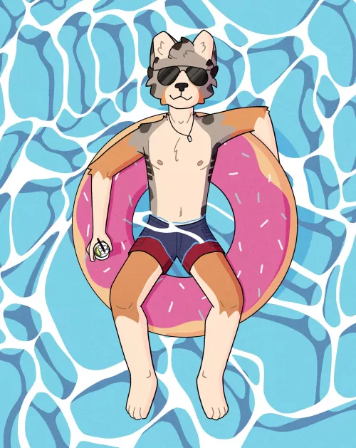 Pool time (by me on Instagram, link in comments)