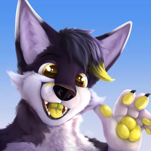 Portrait of a Nifty guy (Art by me, @SupersonicSoup)