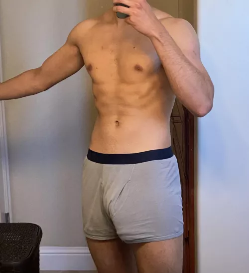 post gym, think anyone would’ve noticed?