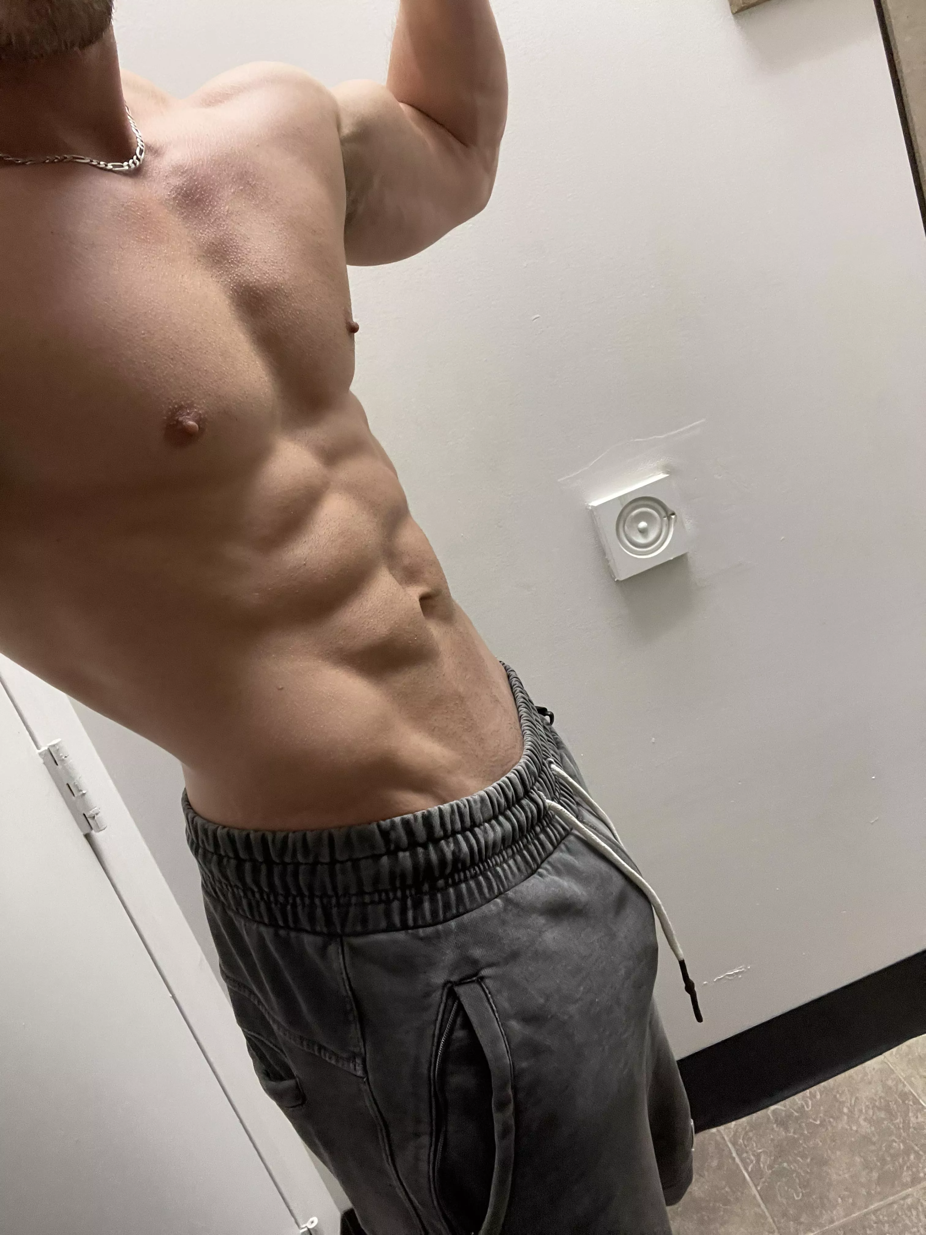 Post workout bulge
