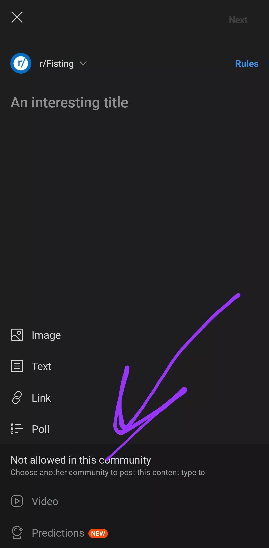 Posting question: it says videos can't be posted, but there's tons here. How do I post them?!?! 😪
