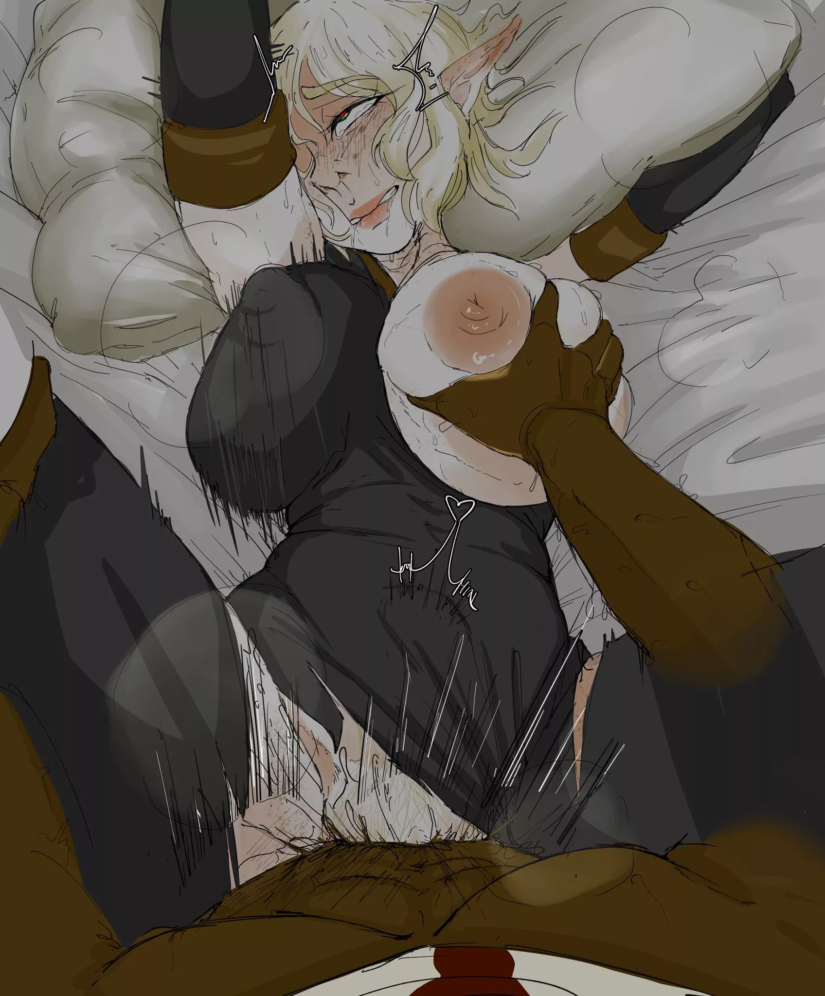 POV: Breeding a thicc elf