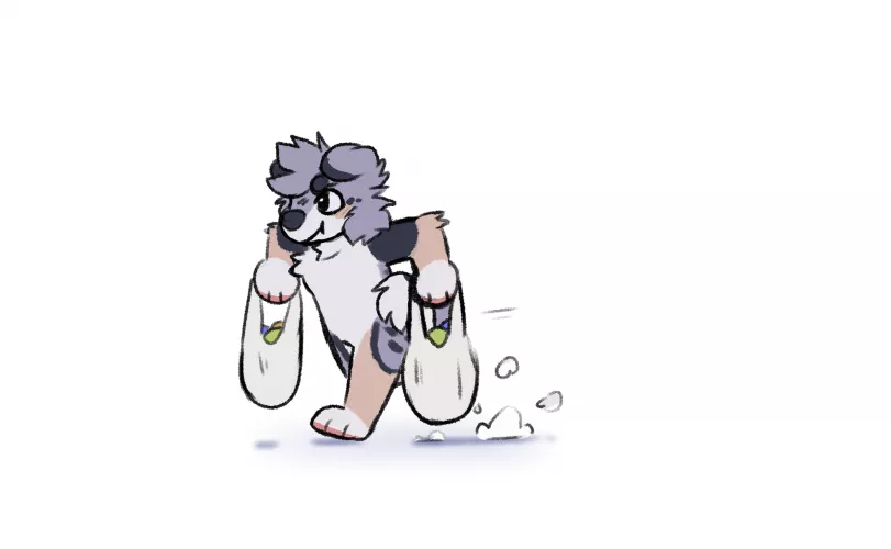 POV: I go get snacks for us//art by me @flowfells on twitter