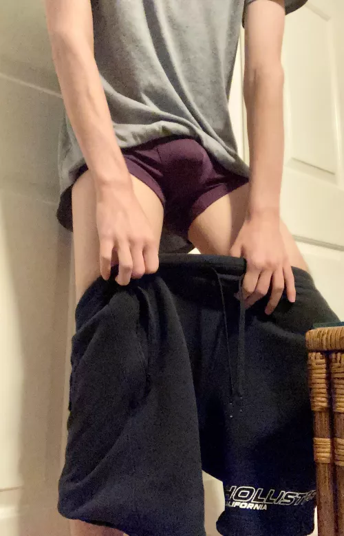 POV: you caught me changing