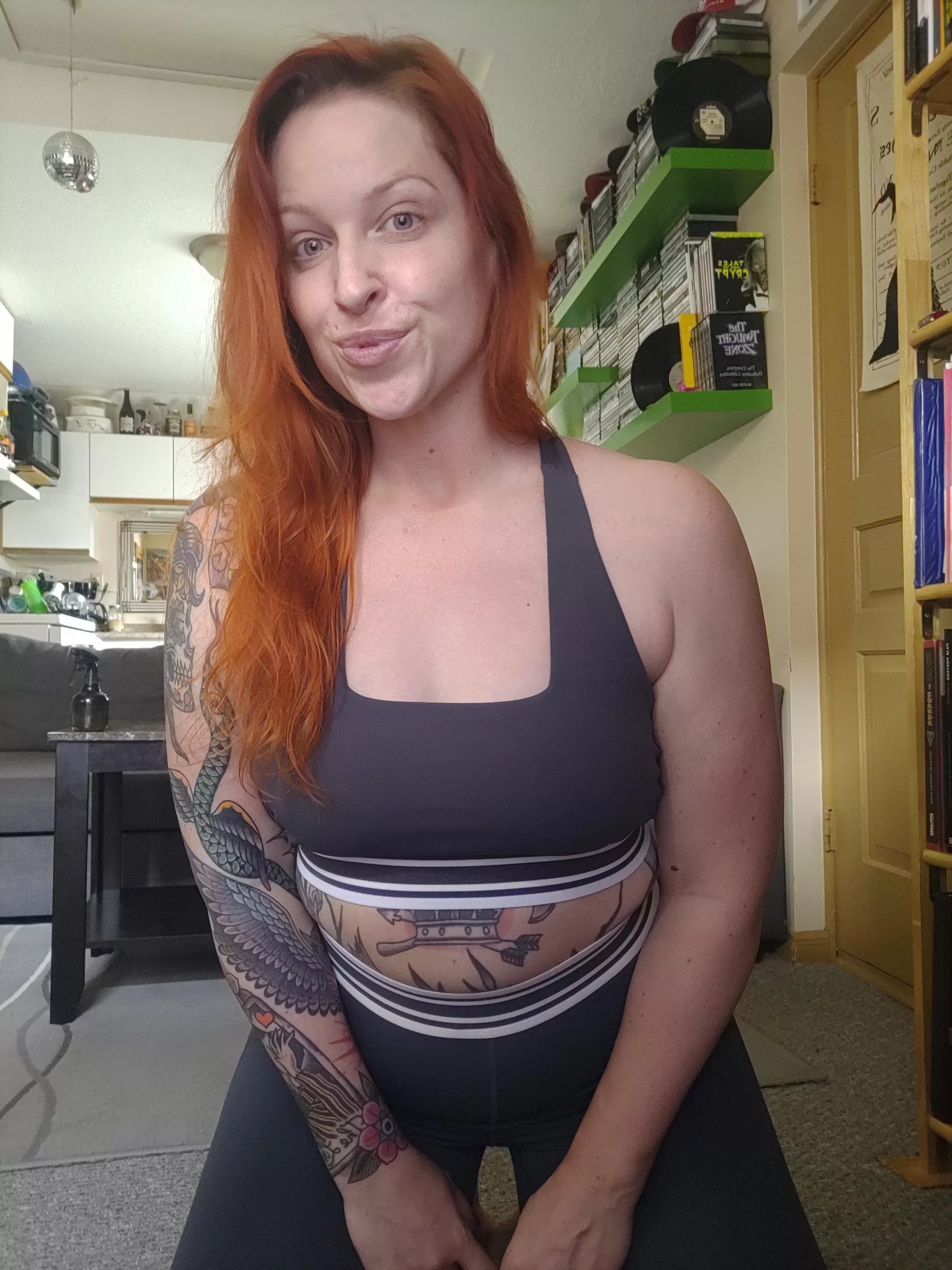 POV- Your personal trainer just arrived 😉