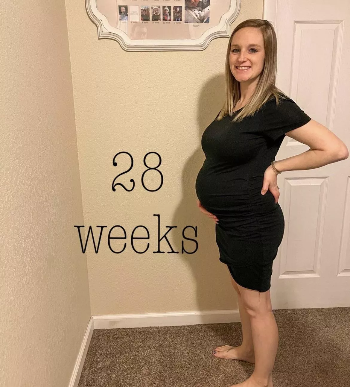 Pregnant and stuffing