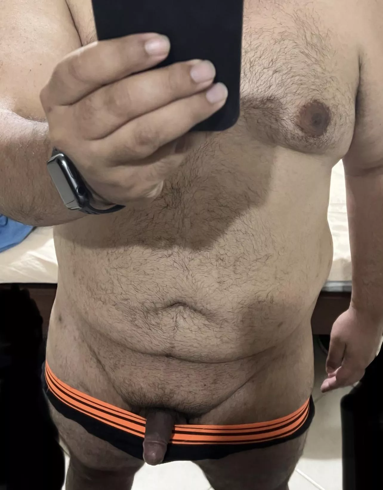 Pre-shower selfie- anyone want to help lather me up?