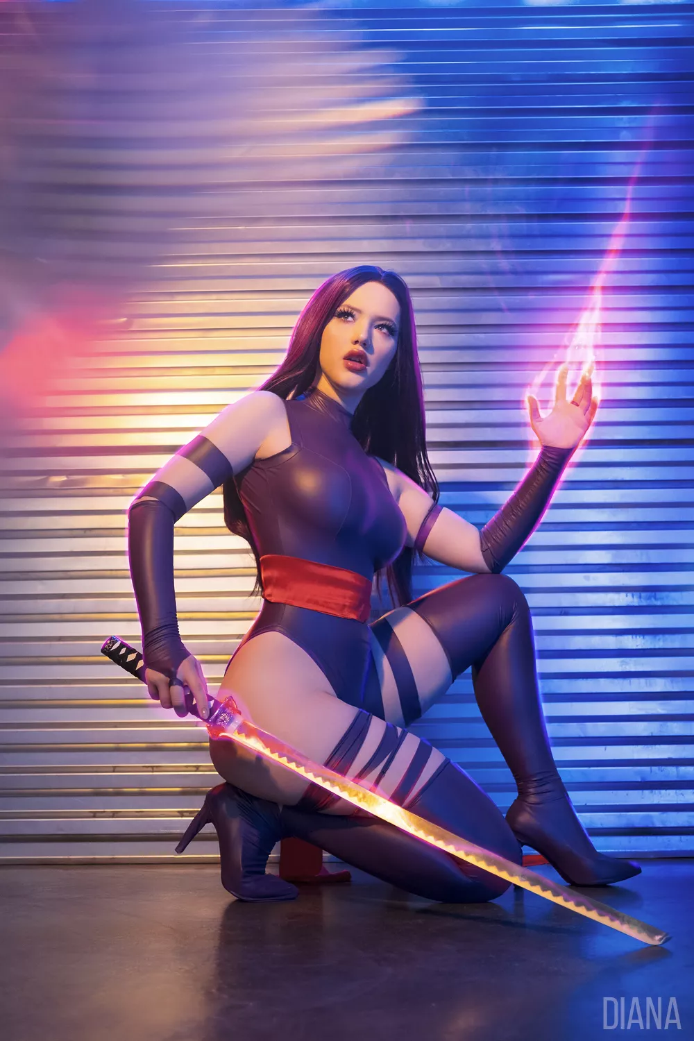 Psylocke by Lada Lyumos