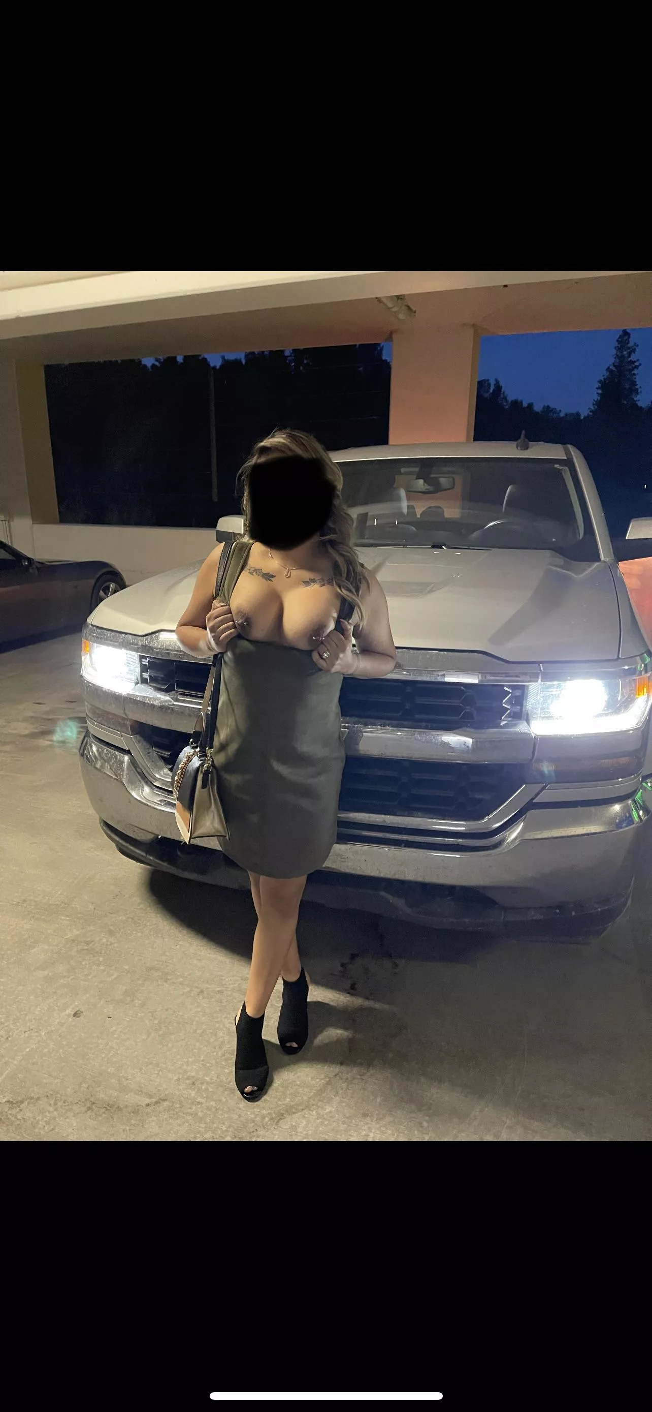 Pullin them out in the casino parking garage