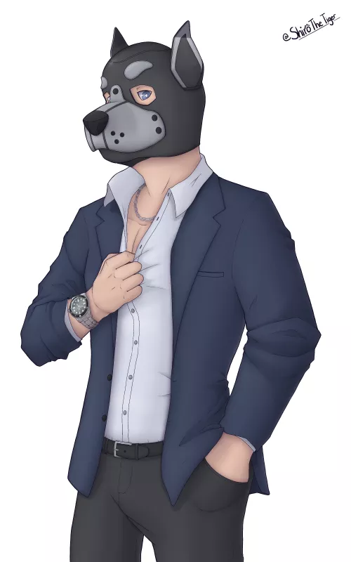 Pup Platinum's pupsona has been designed to be a reflection of pupself! ❤️