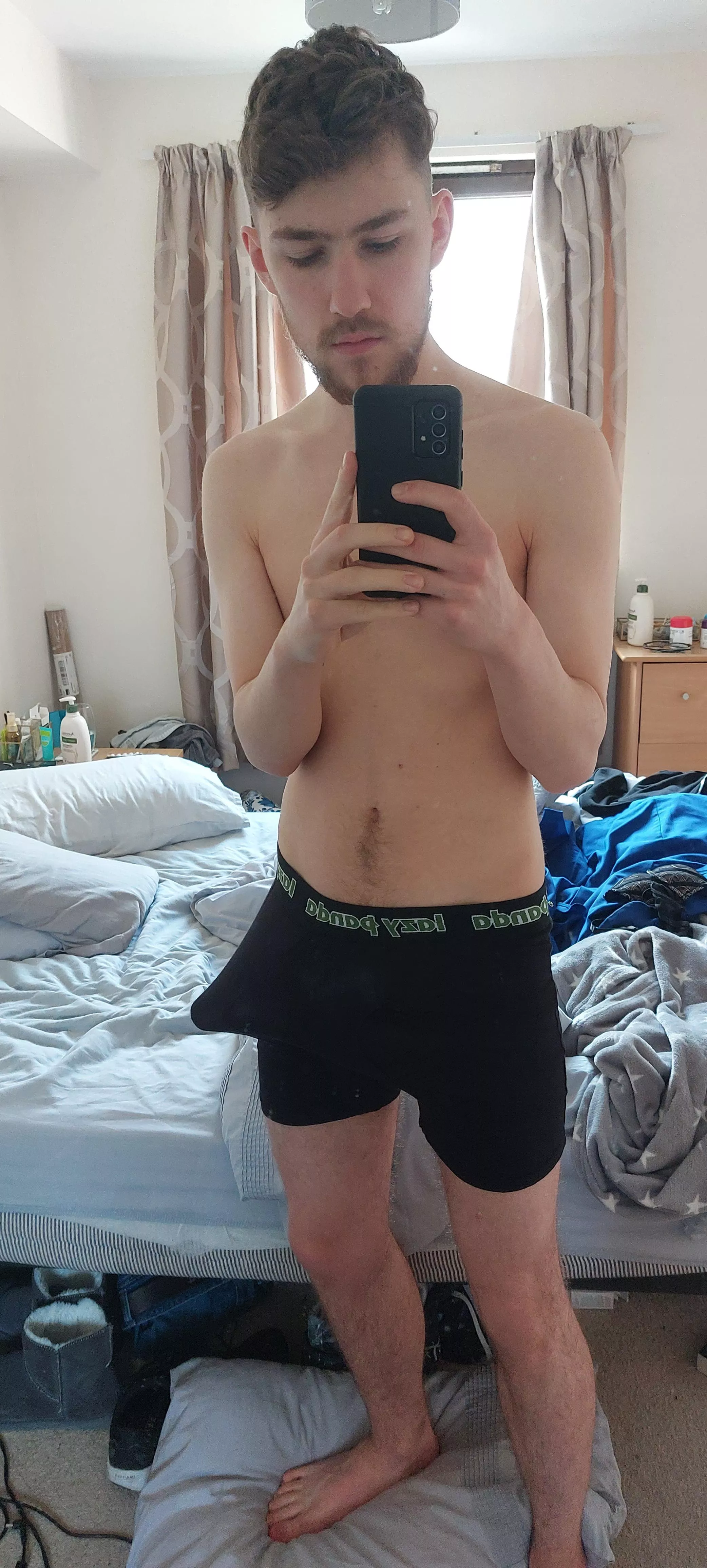 Putting on my boxers was a bit of a struggle this morning...