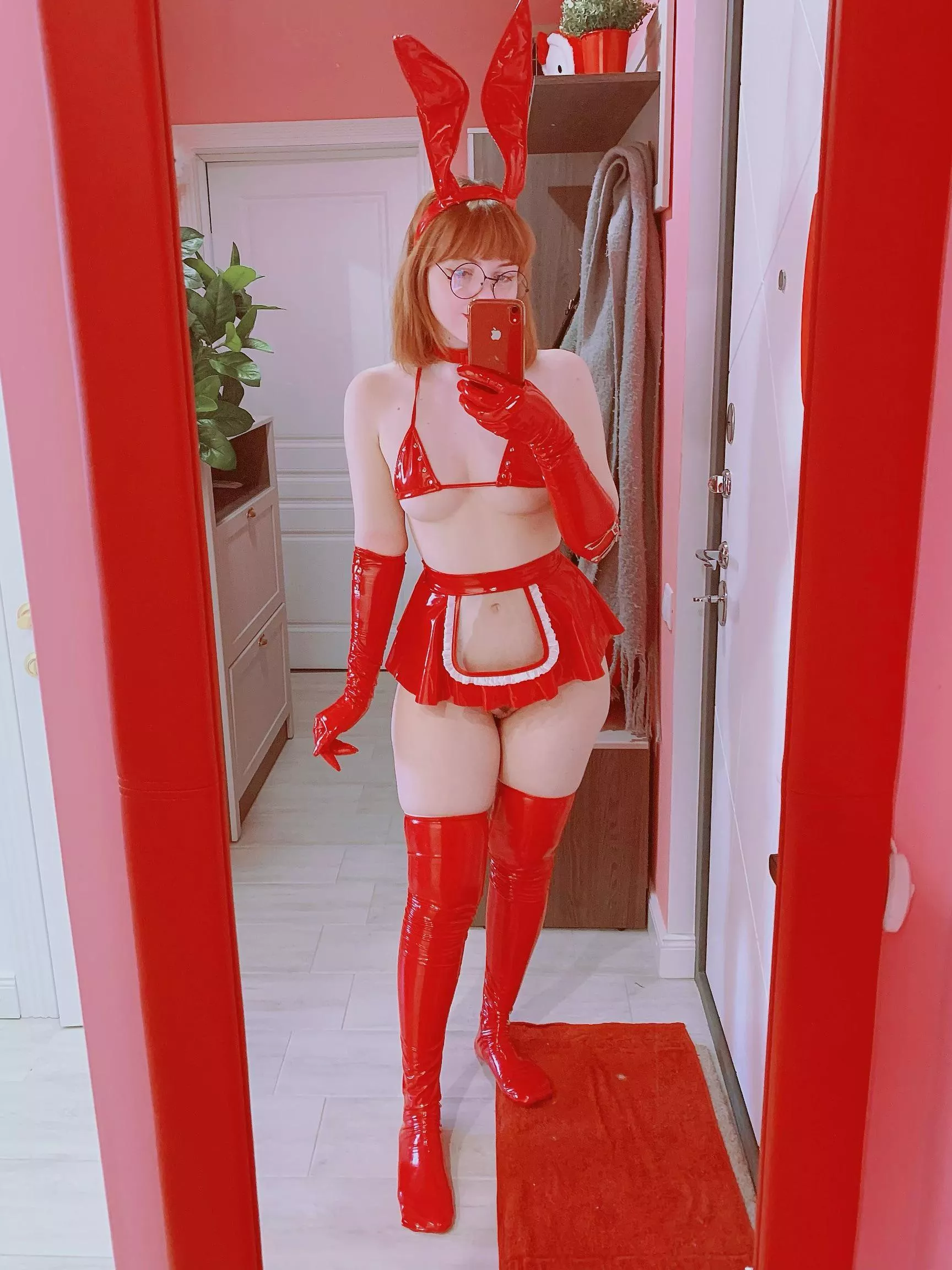 pvc bunny girl 🥰