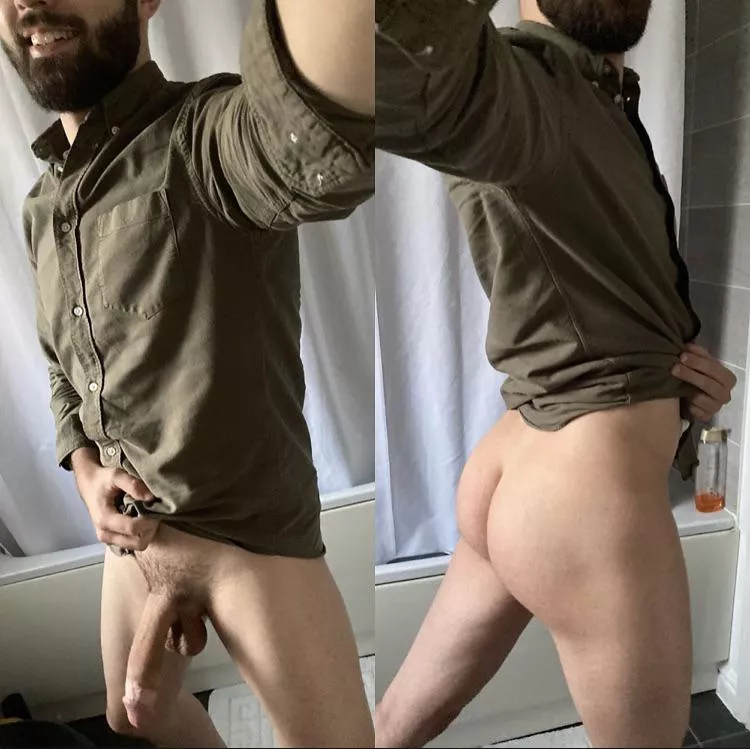 Quick nude before I head to work, or shall we do something else before I go? 😉