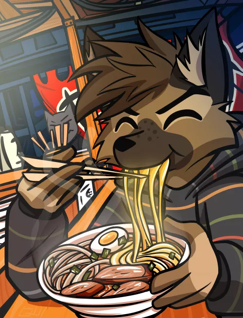 ramen [by me] // ych