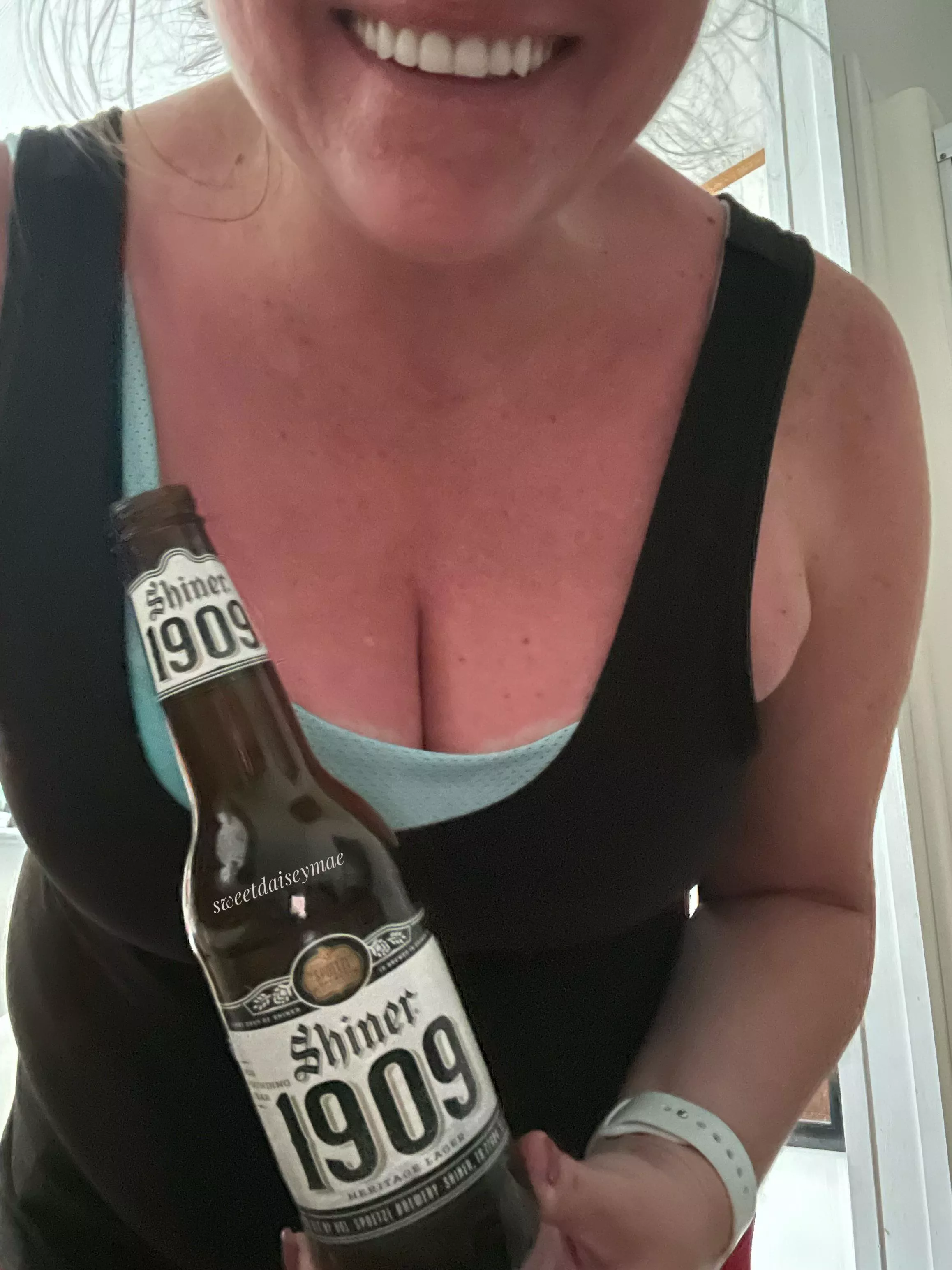 Ready for this! Shiner 1909…went down real smooth!