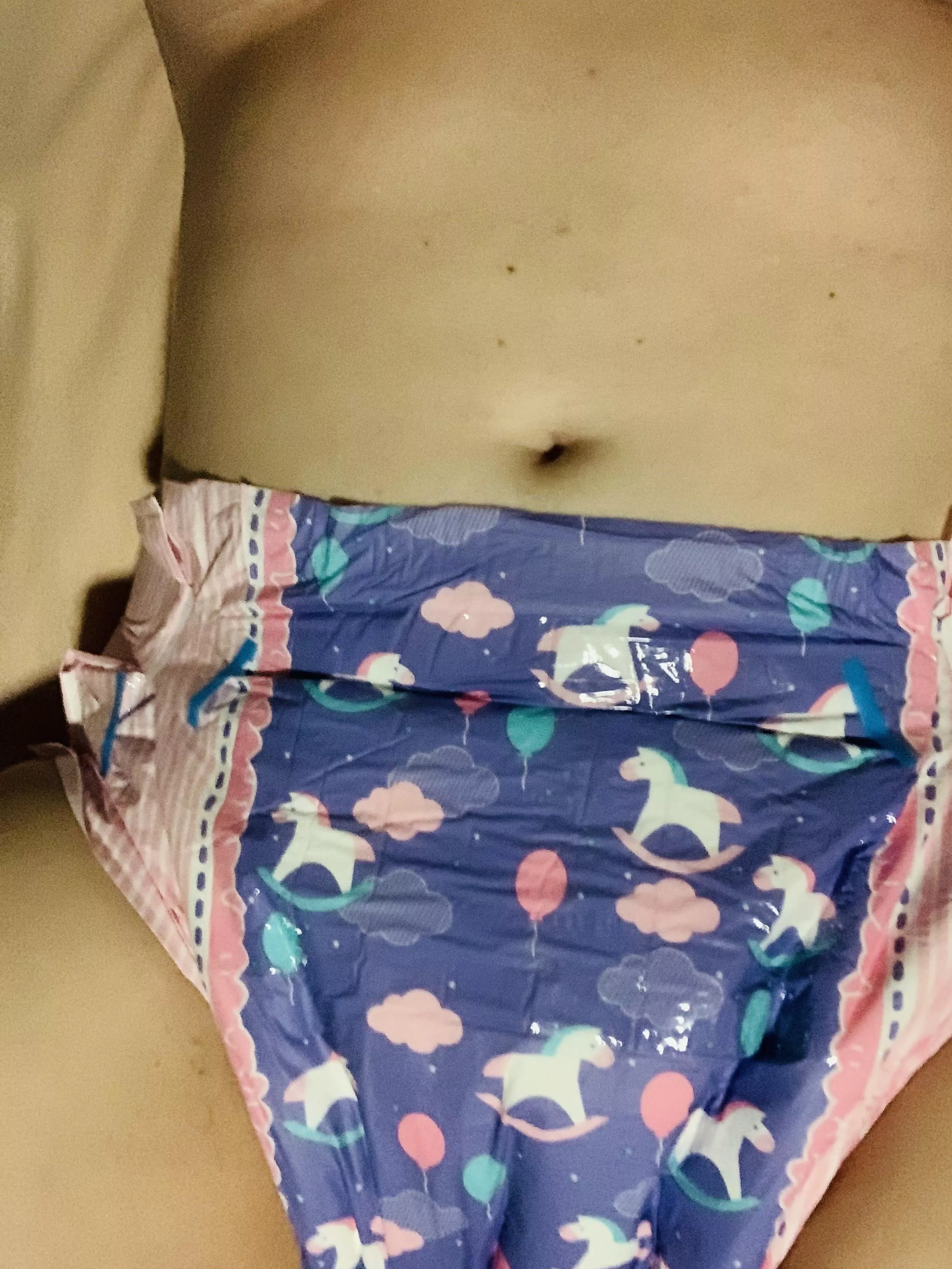 Ready to start the day and get a fresh diaper 💖