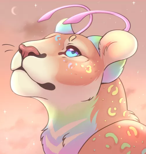 recent YCH I did for a lioden user | @sprout_arts on twitter